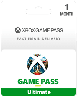 1 Month Xbox Game Pass Ultimate w/ Xbox Live (Email Delivery)