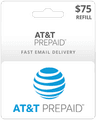 $75 AT&T Prepaid Gift Card