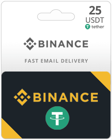 25 USDT Binance Gift Card