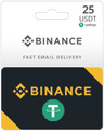 25 USDT Binance Gift Card