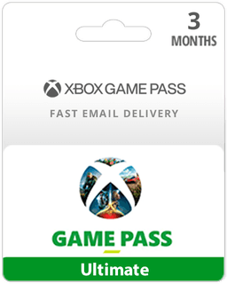 3 Month Xbox Game Pass Ultimate w/ Xbox Live (Email Delivery)