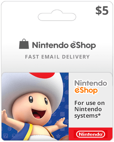 $5 eShop Card