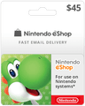 $45 eShop Card